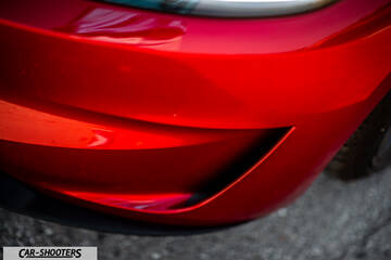 Tesla Model 3 Performance – detail, front bumper close-up