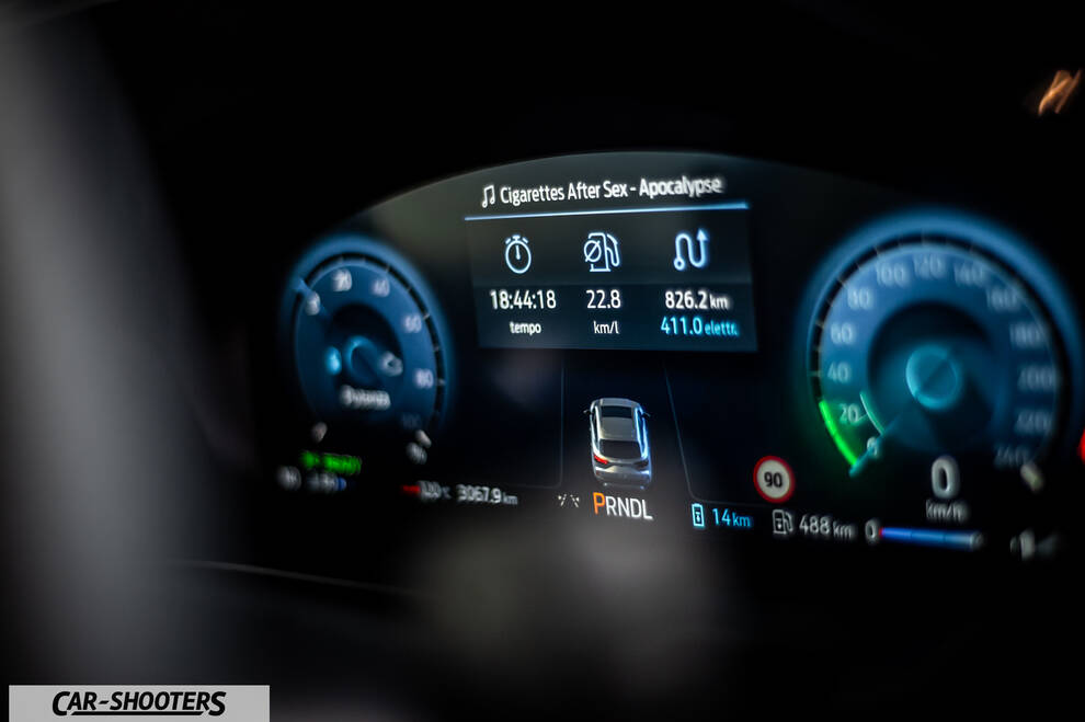 Ford Kuga 2025 – dashboard, digital instrument cluster